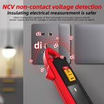 LinkMejor UX1 UX2 Digital Clamp Meter True RMS 6000 Counts AC/DC 6A/60A/100A/200A Auto Range Color Screen NCV LoZ Dual Display