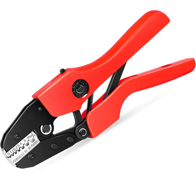AN10WF Self-Adjusting Crimping Tool AWG 22-8 Wire End Ferrules Ergonomic Handle Energy-Saving Design Precision Die Electrical Wiring Tools