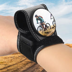 LinkMejor Portable Bicycle Mirror HD Cycling Wrist Mirror Safety Rearview Mirrors MTB Road Bike Rear View Convex Mirror