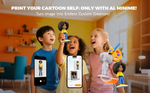 [EU/US Direct]AOSEED X-MAKER AI Kids' 3D Printer V4.0 with 4 PLA Filaments Fully Enclosed 0.05mm High Precision 400mm/s Fast Printing 150×150×150mm Build Volume Kids-Friendly with 16+ Creative Design Apps