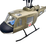 LinkMejor 450 Class UH-1D 2.4G 11CH GPS Stabilized Scale Flybarless RC Helicopter RTF With X1 Flight Controller