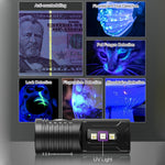 Lumintop GT NANO V5.0 1400LM EDC LED Flashlight with RGB UV Sidelight Come With 2pcs 10280 Battery USB TYPE-C Rechargeable Mini LED Torch Compact EDC Survival Tools
