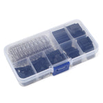 LinkMejor 310pcs 2.54mm Male Female Dupont Wire Jumper With Header Connector Housing Kit