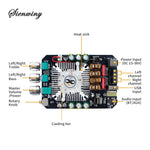 YS-1602T 2.0 Channel Audio HiFi Amplifier Board 160W+160W High Power Bluetooth 5.1 AUX USB Input TWS Amplifier Module
