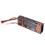 LinkMejor Power 7.6V 9000mAh 100C 2S LiPo Battery T Deans Plug for RC Car