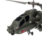 LinkMejor S109G 3.5CH Beast RC Helicopter RTF AH-64 Military Model Kids Toy