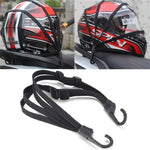 Universal Motorcycle Luggage Strap 60/90cm Elastic Rubber Band Helmet Gear Fixed Buckle Rope High-Strength Expandable Travel Accessory for Secure Storage and Cargo Management