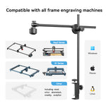 [EU/US Direct]LONGER Camera Kit 5MP High Resolution 81 Degree Wide Angle FOV Driver-Free Compatible with LightBurn Supports Real-Time Monitoring for Laser Engraving and Cutting