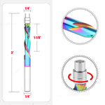 1pc CNC Router Bit Spiral Compression Cutting Edge Woodworking Tool NF20 TAC Coated MDF Hardwood Plywood Particleboard