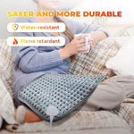 LinkMejor Electric Heating Throw Blanket with Intelligent Temperature Control, Multifunctional Hot Portable Heating Pad Winter Warm-up Thermal Heated Blanket for Home, Office