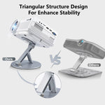 3in1 Foldable Round Projector Mount Adjustable Height Lightweight For Durables for Home Theater