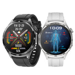 MT300 1.43-inch AMOLED Display PPG+ECG bluetooth Call Heart Rate Blood Pressure Blood Oxygen Monitor Sleep Monitoring Non-invasive Blood Glucose Measurement Multi-sport Modes IP67 Waterproof Smart Watch