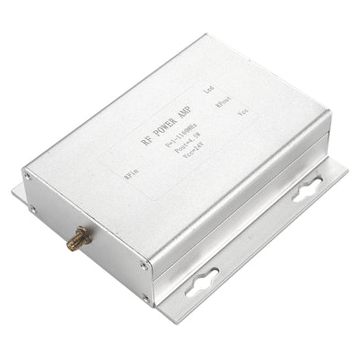 1-1100MHz 4.5W RF Amplifier 4.5W High Gain 32-36dB Class A Linear SMA Connector 24-26V 400-600mA for Signal Boosting