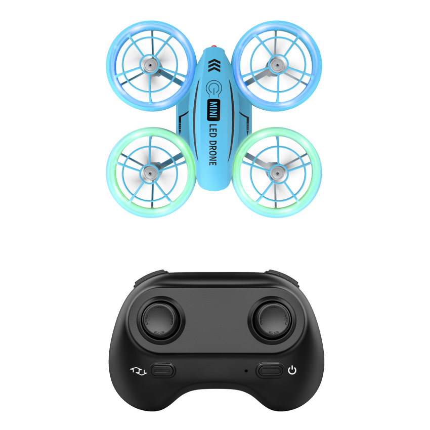 LinkMejor SG300 Mini Drone with ALtitude Hold Headless Mode 360° Rolling 10mins Flight Time LED Cool Lights Kids Toys RC Drone Quadcopter RTF