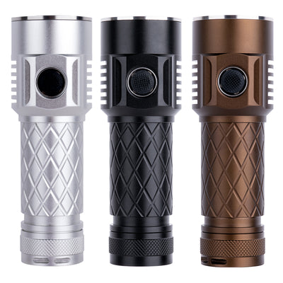 Haikelite HK4S 4xSST40 7000LM 500M Anduril UI Ultra Bright EDC Flashlight Type-C Quick Charge USB Rechargeabl Mini LED Torch 6500K
