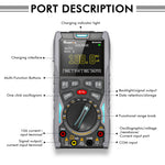 LinkMejor MDS9208 3In1 Oscilloscope Multimeter Signal Generator 12MHz 50Msps Portable High Storage Capacity Low Power Consumption