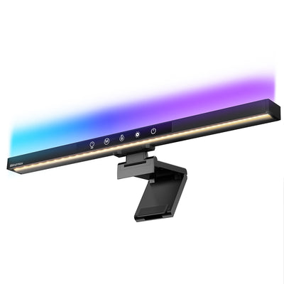 LinkMejor BM-CS1 RGB Monitor Light Bar Asymmetric Forward Projection Design & Anti-Glare Design For Gamer