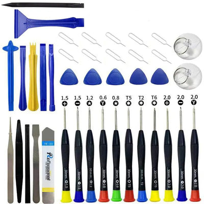 40 in 1 Mobile Phone Repair Tools Disassemble Repair Set for iPhone Screwdriver Combination Skid Multi Function Disassembly Kit