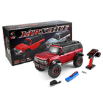 LinkMejor 104020 RTR 1/10 2.4G 4WD RC Car Rock Crawler Off-Road Climbing Truck Full Proportional LED Light Vehicles Models Toys