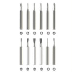 25 In 1 Magnetic Precision Screwdriver Set 24 Piece High Hardness Mini Pocket Batching Head Mobile Repair Set for Mobile Phone/PC/Camera/Drone