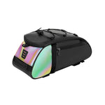 LinkMejor 4L Bicycle Pannier Bag Multi-Purpose Wear-resistant Bike Rear Rack Bag Night Reflective Cycling Camel Bag for MTB