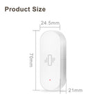 Tuya Smart Home WiFi Vibration Sensor Detection Smart Life APP Notification Real-Time Motion Shock Alarm History Record Security
