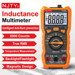 LinkMejor T21D T21L Multimeter 6000 Counts Auto Range AC DC Voltage Current Resistance Capacitance Temperature Inductance Measurement True RMS Test Tool