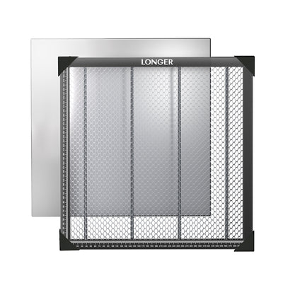 [EU/US Direct]LONGER 440*440mm High-Quality Honeycomb Working Table High-strength Steel Plate Laser Engraver Accessory for Wood Acrylic