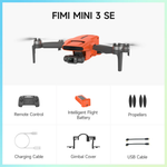 LinkMejor MINI 3 SE SoLink 9KM FPV With 4K 30fps Camera 3-axis Mechanical Gimbal 29mins Flight Time Visual Tracking 250g Ultralight Foldable RC Drone Quadcopter RTF