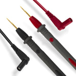 LinkMejor PT1008 20A 1000V Silicon Rubber Wire Retardant Gilded Sharp Needle Probe Digital Multimeter Test Lead with Crocodile Clip