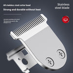 LinkMejor Electric Hair Clipper USB Rechargeable Professional Hair Clipper Perfect Trim Men's Hair Style Suitable For Home And Salon Use