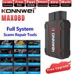 LinkMejor MAXOBD Full Car System OBD2 Scanner Diagnostic Tool for iOS Android Code Read Engineirbag Automatic Transmission ABS Alarm Fault Code Reader