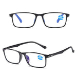 Universal +200 Night Vision/Transparent Reading Glasses for Men Women HD Anti-Blue Light Presbyopia Eyeglasses