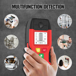 HW-100 Wall Stud Finder Bright LCD Display Stud Metal AC Wire Scanner Indoor Outdoor Use