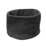 LinkMejor USB Charging Electric Heated Neck Scarf 3 Gears Adjustable Intelligent Winter Warm Neckerchief Plush Collar for Men Women