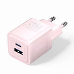 [GaN Tech] Vention FEQ 30W 2-Port USB PD Charger USB-A+USB-C PD3.0 QC3.0 PPS FCP AFC Apple2.4A Fast Charging Wall Charger Adapter EU Plug for iPhone 16 15 14 Pro Max for Samsung Galaxy Z Flip6 for Huawei Mate XT for Xiaomi MIX Fold4