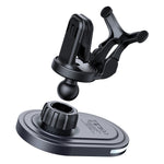 Mcdodo 15W Magnetic Wireless Charger Car Mount PD3.0 QC3.0 Fast Charging Transparent 360° Rotation Breathing Light