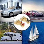 Car Battery Negative Switch To Prevent Loss And Leakage Battery Top Column Battery Clip Solid Brass Clip Connector