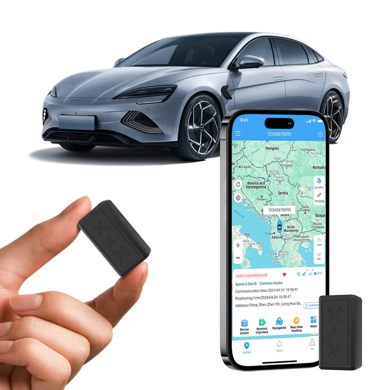 Zoobii Magnetic 4G LTE Mini GPS Tracker Strong C3R Real-Time Tracking Device With Long Standby Battery For Car Vehicle Asset