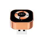 4 in 1 Car Wireless Adapter CarPlay Android Auto for Airplay Mirror Link Bluetooth WiFi Dual Band Smart Box for Apple Android