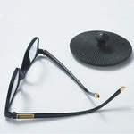 Anti Blue Light Reading Glasses Men Black Full Frame Hyperopia Eyewear High-definition Comfortable Presbyopia Glasses