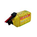 LinkMejor Pizza Series 22.2V 1200mAh 120C 6S LiPo Battery XT60 Plug for RC Drone FPV Racing