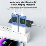 LinkMejor XA3 Pro USB Smart Tester PD QC2.0 QC3.0 Fast Charge 6.5A High Current 156W Power Measurement 1.77-inch TFT LCD