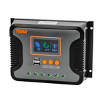 PowMr PWM Pstar 80A 60A 30A Solar Charge Controller 12V 24V 36V 48V Lead-Acid Lithium Battery Charger Max PV 100V Dual Control Mode