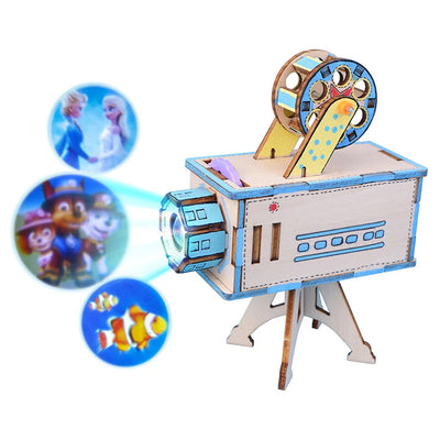 DIY Projector Science And Technology Invention Hand-Made Self-Made Education Experiment Kit Model Toy Physics Kids Children Gift Project