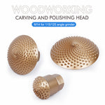 M14 Arc-shaped Woodworking Grinding Head Wood Grinding Disc 30mm 50mm 70mm For 115/125 Angle Grinder Wood Polishing Tool