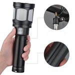 Haikelite HK95 23000LM 1700m Long Range Strong Flashlight Built-in Powerful Battery Type-C 45W Fast Charge Camping Torch Light