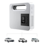 120W 12V Portable Corded Car Air Inflator Pump with LED Lighting  Automatic Tire Pumping with Intelligent Digital Display