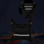 Tactical Chest Bag for Men Comfy Sports Front Vest Backpack Rig Pouch for Hiking Cycling Outdoor Camping Fishing Hunting Travel