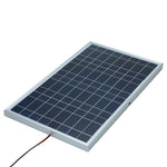 IPRee 10W 12V Solar Panel Charger USB Port Photovoltaic Power Bank Kit Portable Solar Battery Charger for Home/Outdoor Camping/RV/Car